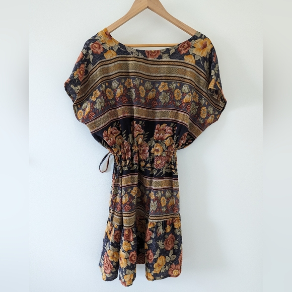 S-XXL Alchemy Fashions 100% Pure Silk Dress - Picture 9 of 9